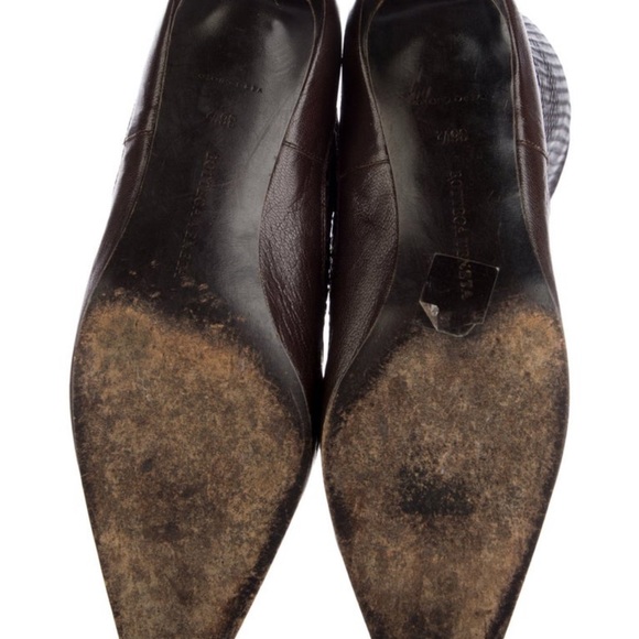 Bottega Veneta Intrecciato Weave Leather Boots - Picture 13 of 15